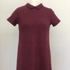 ZARA Girls Burgundy Dress, size 13/14 NWT